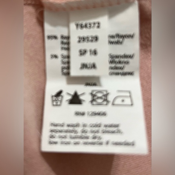 Venus Ruched Appliquéd Bustline Halter Style Blush Blouse - Picture 5 of 5